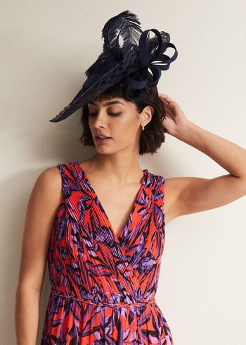 Phase Eight Navy Fascinator Hats Navy USA | 2493071-ZL